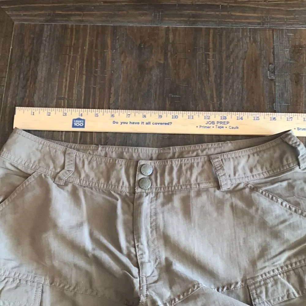 The‎ North Face convertible pants light brown/dark tan size 14